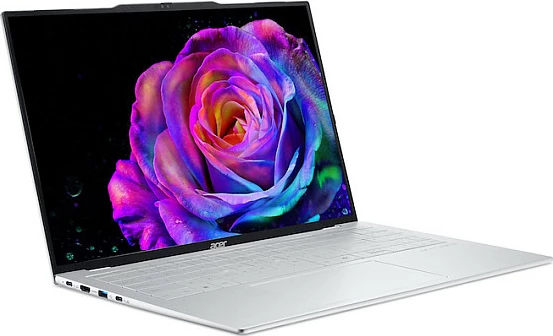 Laptop Acer Swift Air 16 OLED SFA16-61M-R2T2, Ryzen AI 5, 16GB RAM, 512GB SSD, 16" WUXGA, argjendtë
