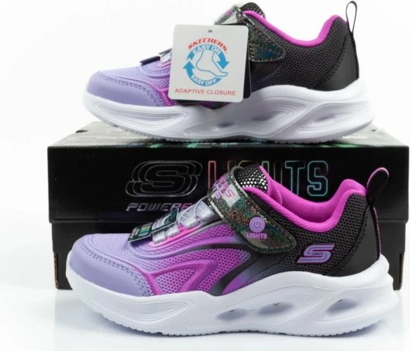 Atlete për fëmijë Skechers S Lights Sola Glow Color Breeze, për vajza