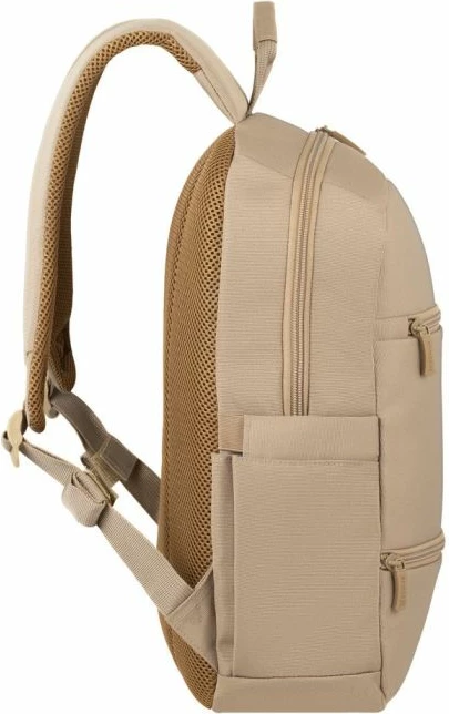 Çantë shpine për laptop RIVACASE 8264 13.3-14", material i papërshkueshëm nga uji, bezhë