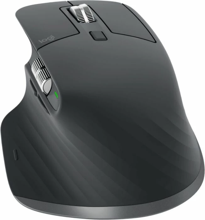 Maus Logitech MX Master 3S for Business, wireless, 8000 DPI, Logi Bolt + Bluetooth, USB-C, Graphite, OEM