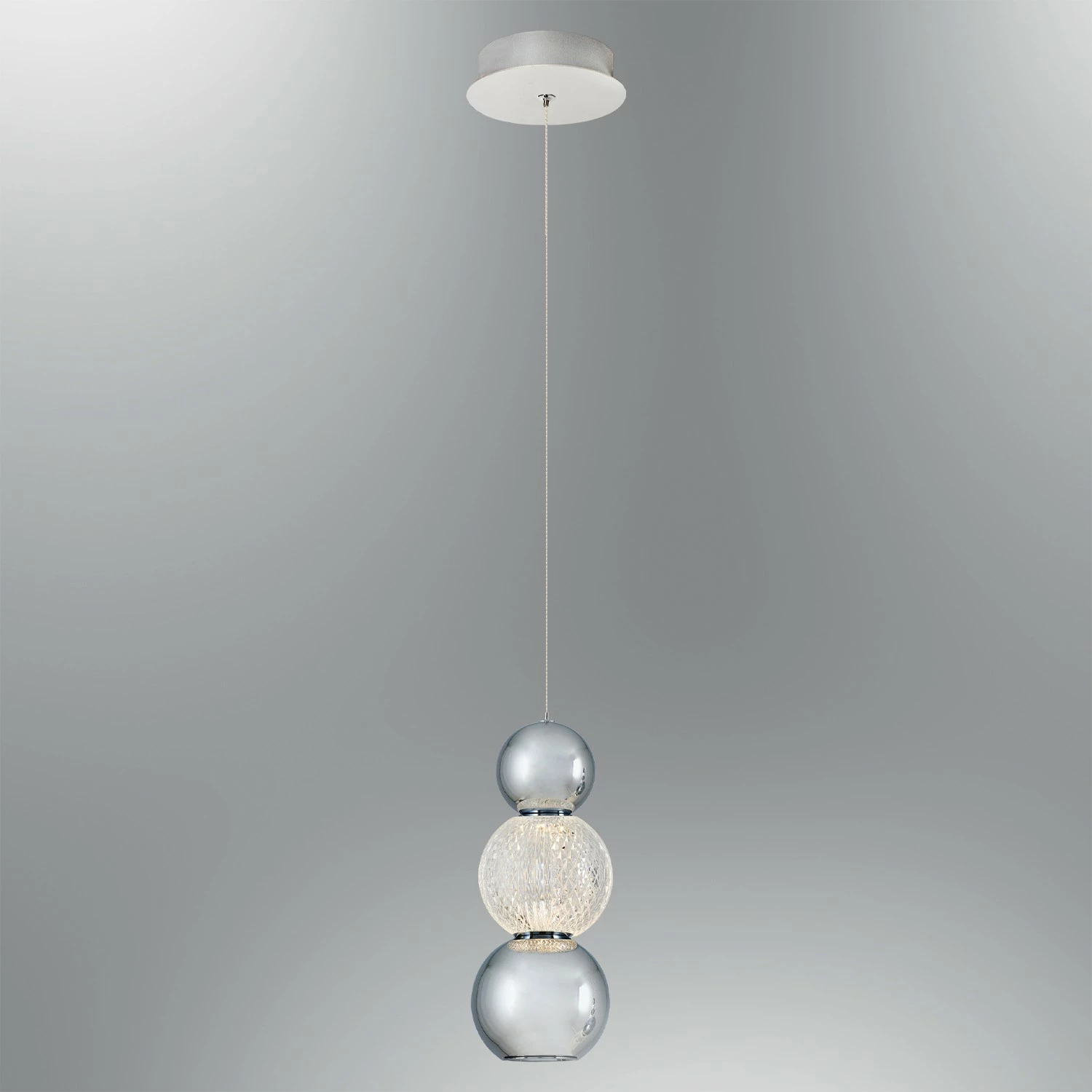 Llambë tavani Opviq, L1402, krom