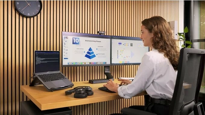 Tastierë Kensington Pro Fit Ergo KB675 EQ, wireless, e zezë