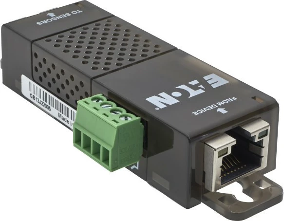 Sondë monitorimi ambienti Eaton EMP Environmental Monitoring Detector Gen2, LAN, e zezë