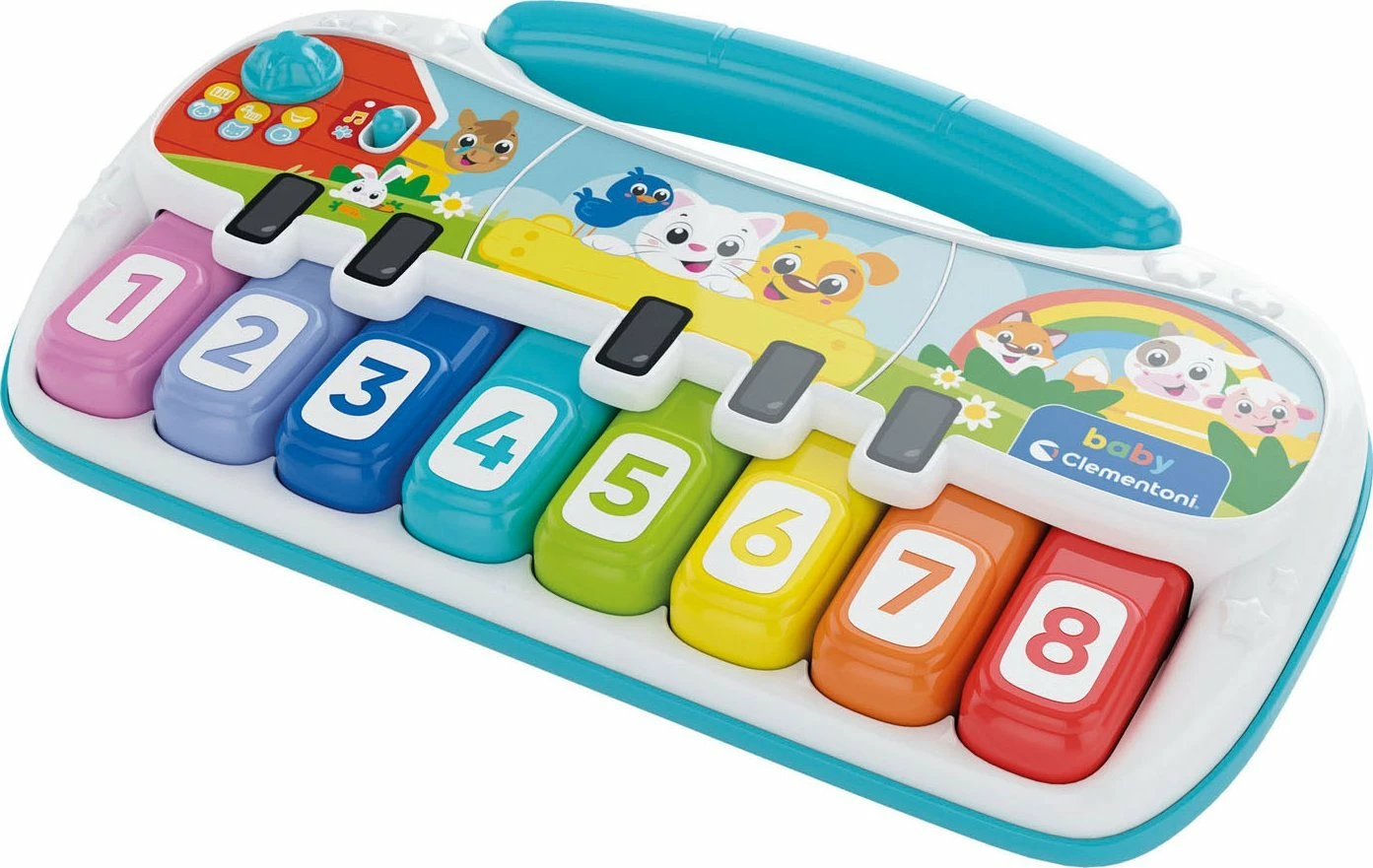Piano muzikor Clementoni Clementoni Baby 18+ muajsh, multikolor
