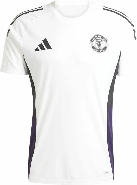 Fanellë stërvitjeje adidas për meshkuj Manchester United, e bardhë