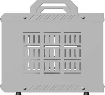 Rack i hapur LANBERG 10" 4U 280x300, ngjyrë hiri