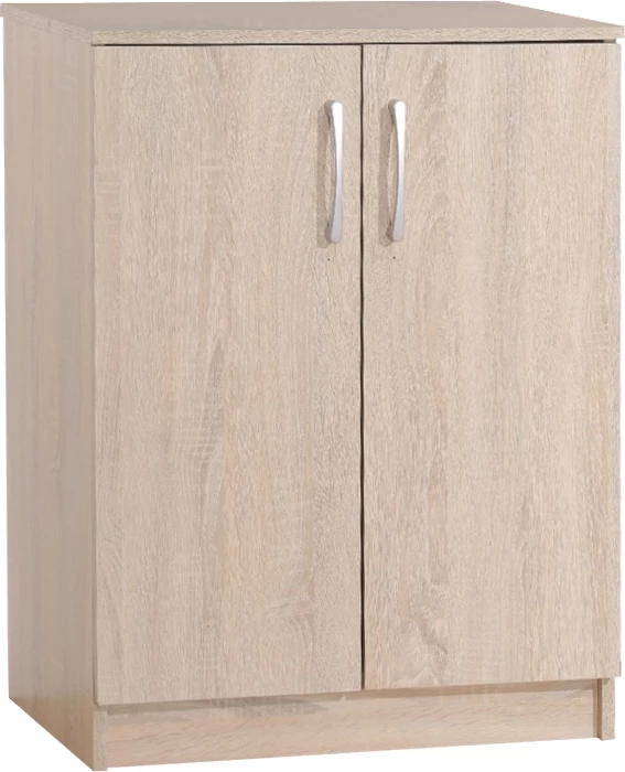 Raft këpucësh-dollap Shordo melamine ngjyrë natyrale 60x40.5x80cm