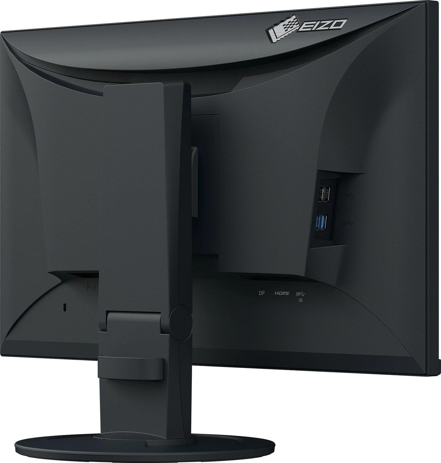 Monitor Eizo FlexScan EV2400R-BK, 24", Full HD, 100Hz, USB Hub, i zi
