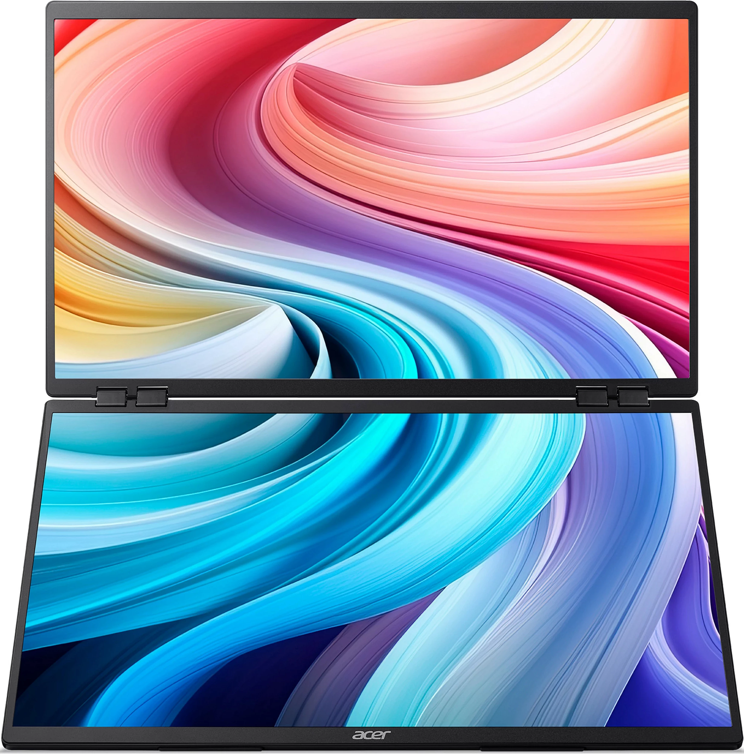 Monitor portativ Acer PD243YEBmiuux, 23.8", Full HD, IPS, 100Hz, ZeroFrame, i zi