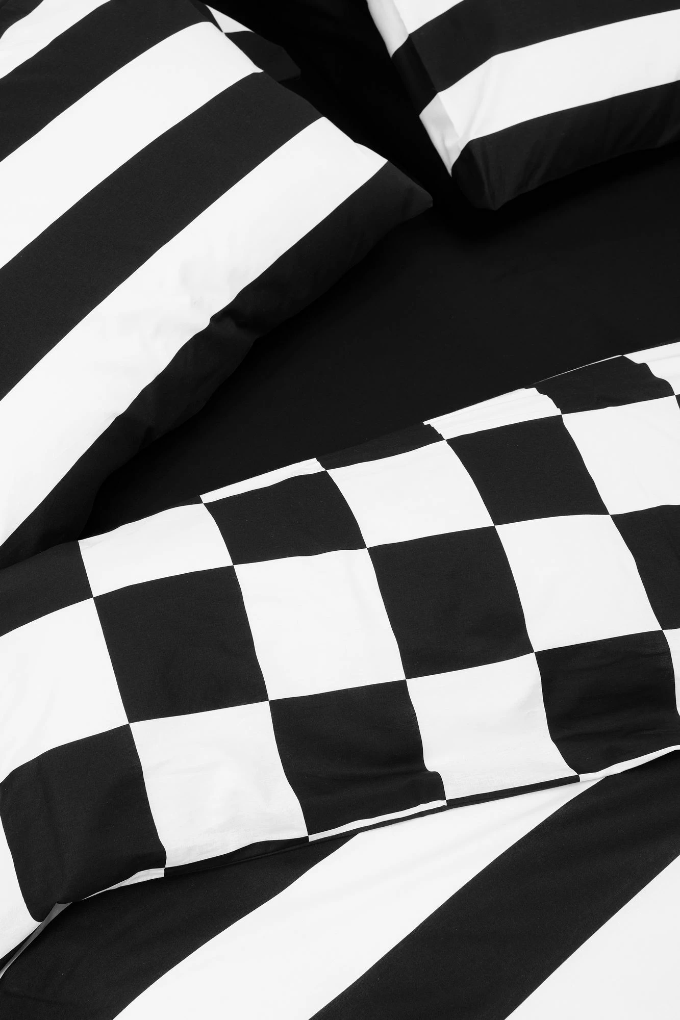 Set mbulesë për jorgan njëpersonësh, ngjyrë e zezë, L'Essentiel Linge de Maison