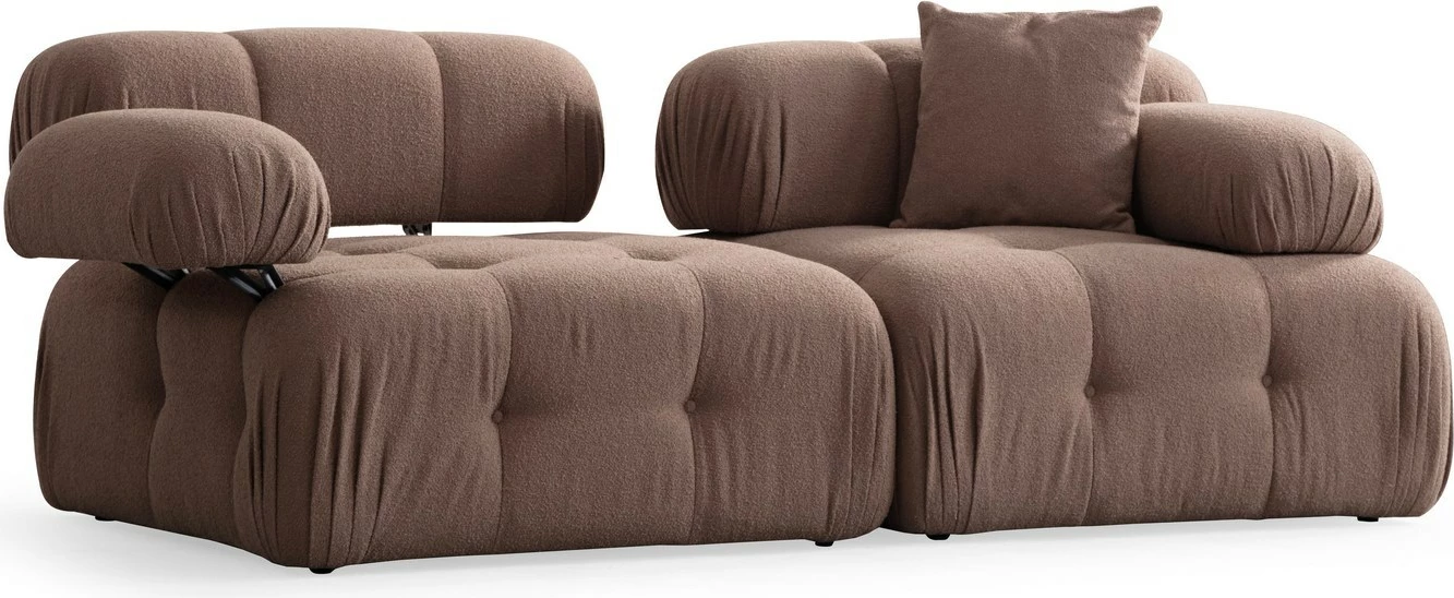 Divan dy vendësh Atelier del Sofa Doblo, ngjyrë kapuçino