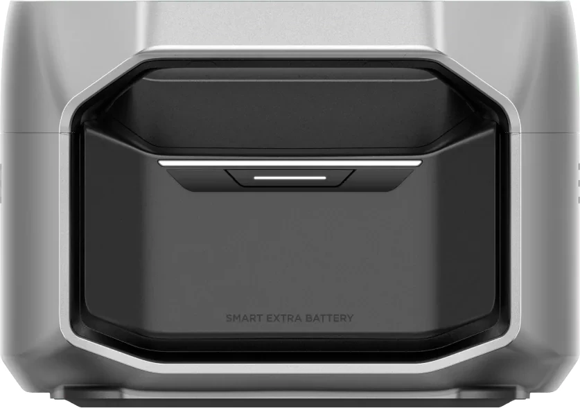 EcoFlow DELTA Pro 3 Smart Extra Battery ( bateri shtese ) është projektuar për të zgjeruar kapacitetin e stacionit tuaj portativ të energjisë DELTA Pro 3, duke shtuar kapacitet prej 4096Wh 