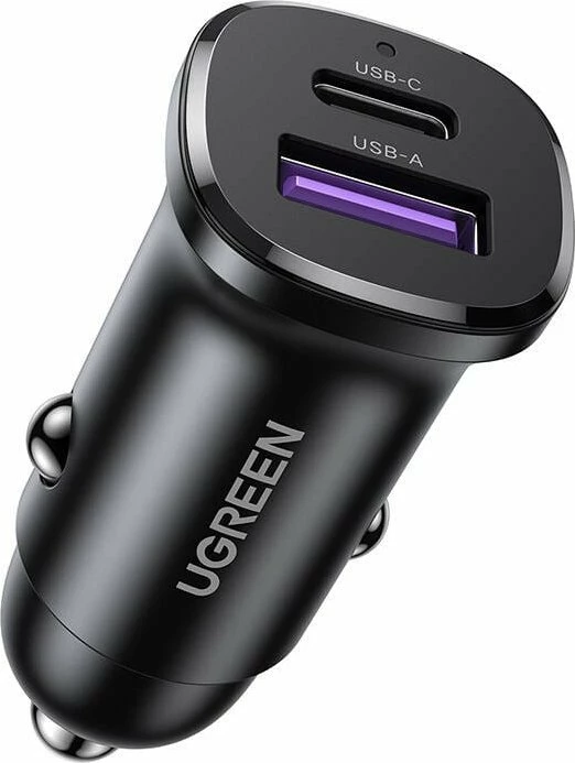 Karikues veture Ugreen EC305 (25845), 30W, 1x USB-C + 1x USB-A, i zi