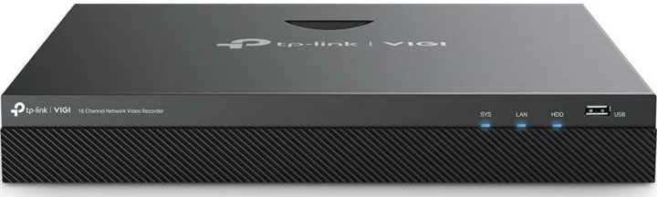 Regjistrues video rrjeti (NVR), TP-Link VIGI NVR2016H, Ethernet, e zezë