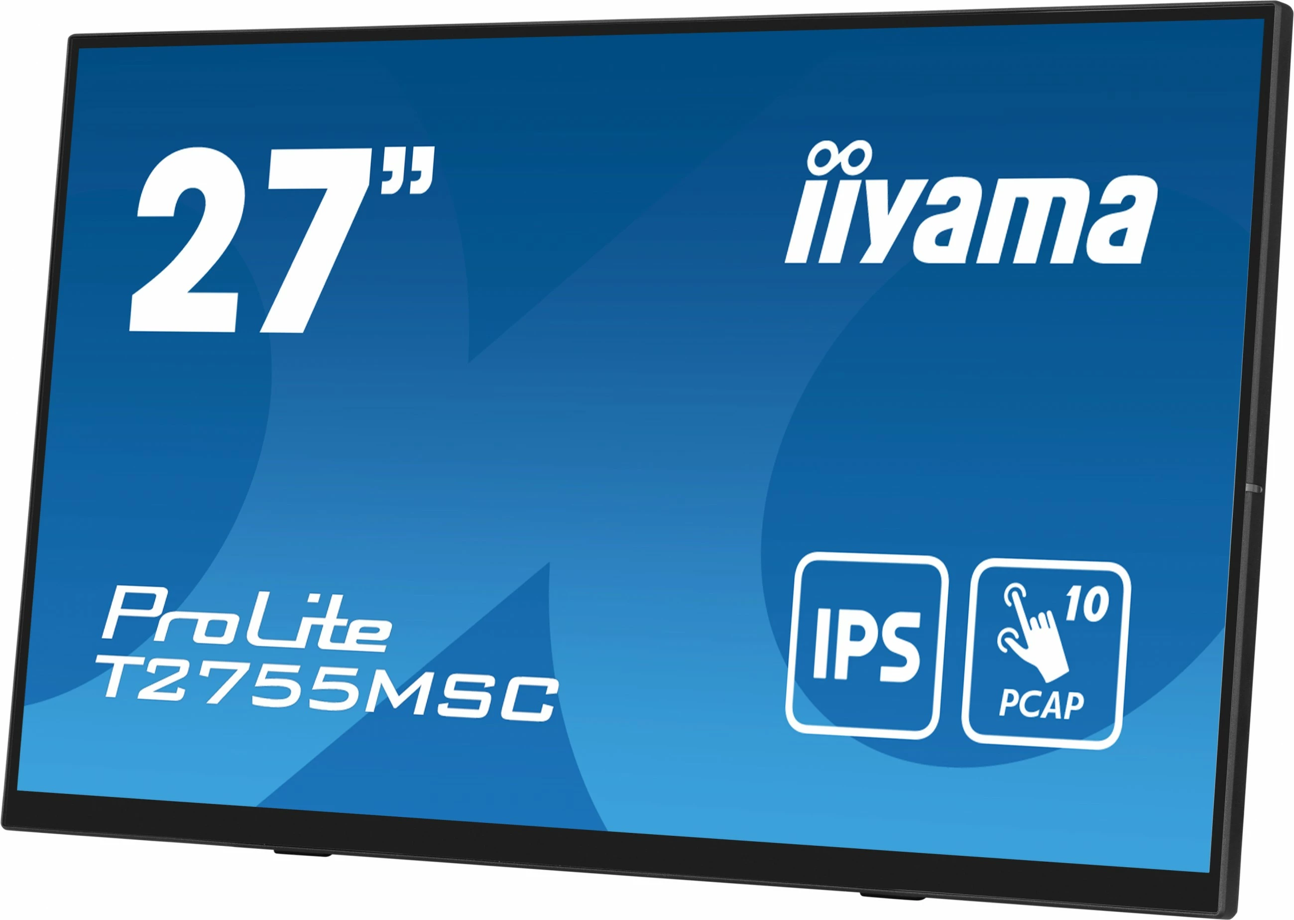 Monitor iiyama ProLite T2755MSC-B1, 27", Full HD, LED, e zezë
