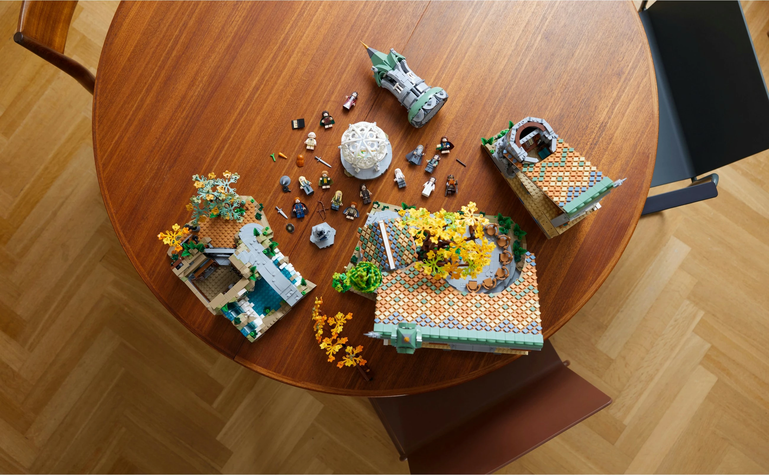 Set ndërtimi LEGO The Lord of the Rings: Rivendell, 6167 pjesë, plastikë, shumëngjyrësh