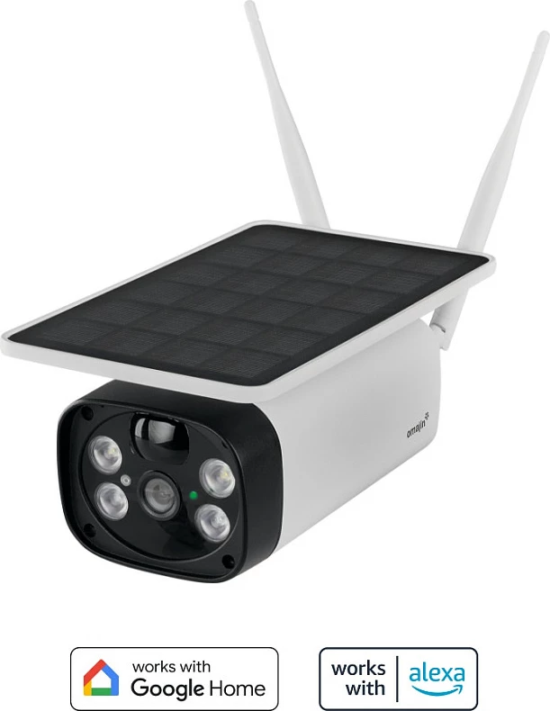 Kamerë sigurie IP Netatmo omjain OSC-01-EU, Wi‑Fi, Outdoor IP55, bateri 8800mAh, MicroSD 64GB, bardhë/zi