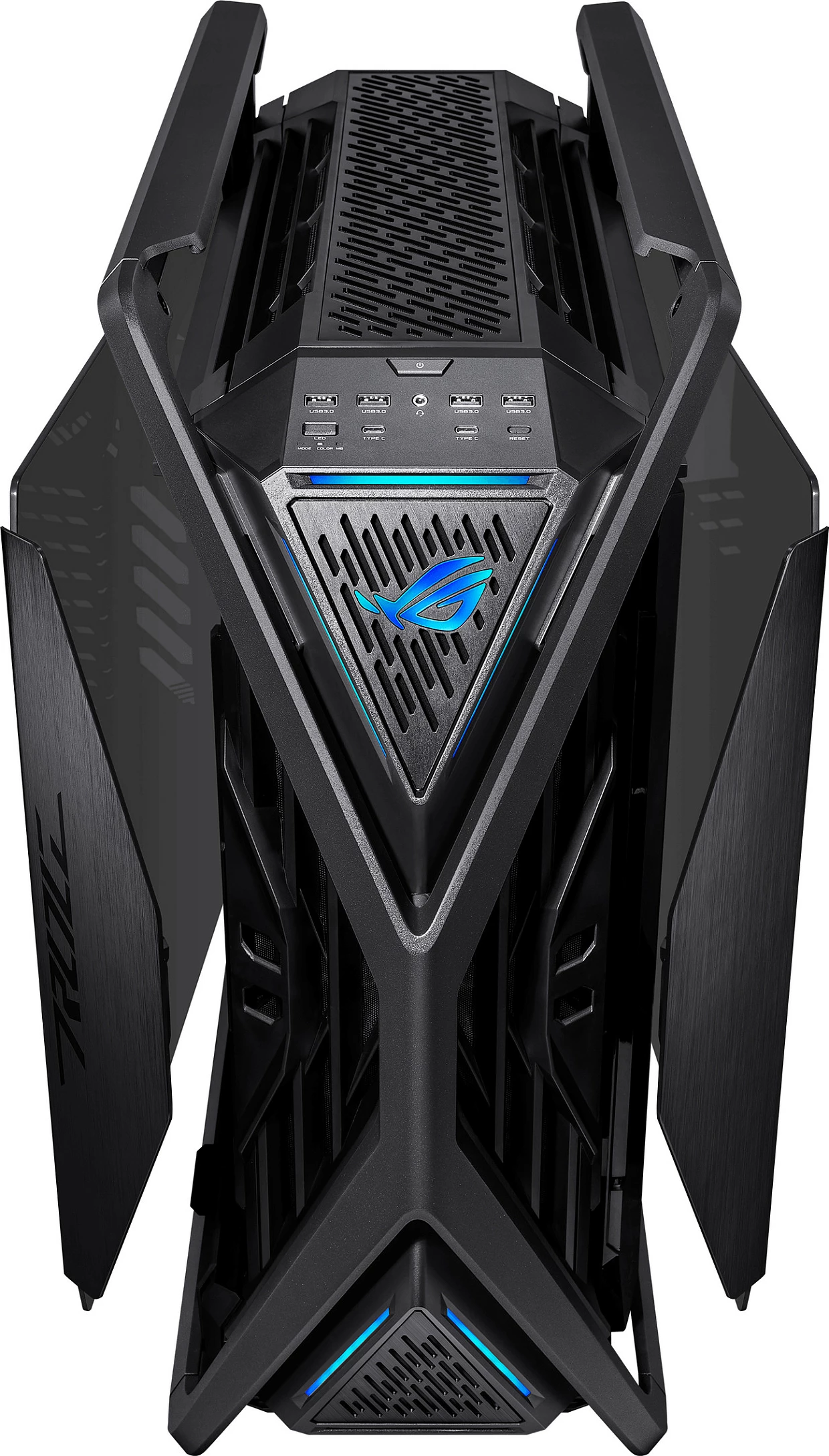Kasë ASUS ROG Hyperion GR701 BTF Edition, Tower, RGB, xham i temperuar, e zezë/transparent