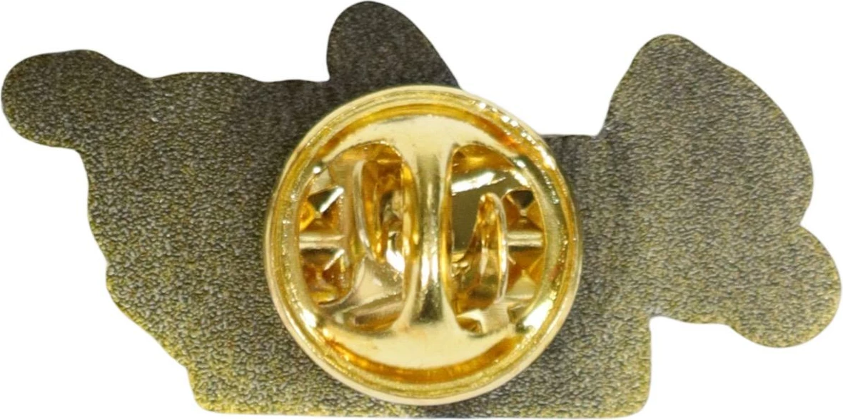 Pin me logo për meshkuj Barbour 262MUMB0013, bezhë e errët