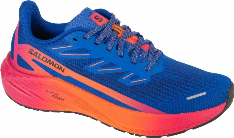 Atlete për vrapim për meshkuj Salomon Aero Blaze 2, blu dhe portokalli [Madhësia: 44 2/3]