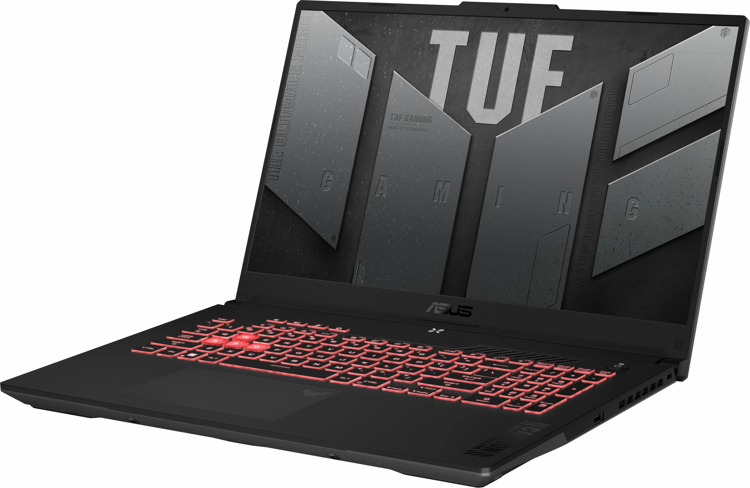 Laptop gaming ASUS TUF Gaming A17 FA707NV-HX051W, Ryzen 5, RTX 4060, 16GB RAM, 1TB SSD, gri