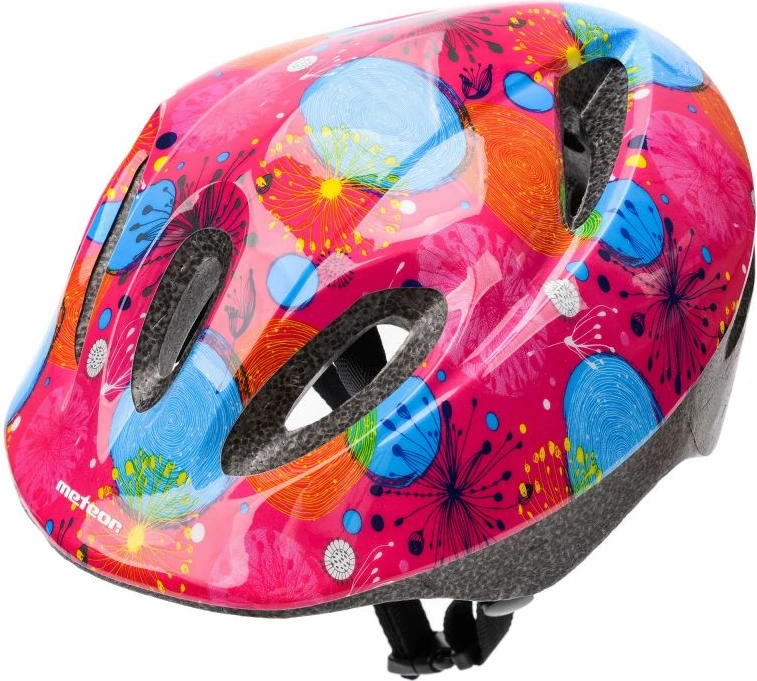 Helmetë biçiklete për fëmijë Meteor, rozë