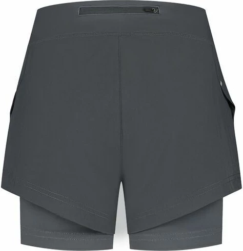 Shorce 2-n-1 për femra Rogelli, gri