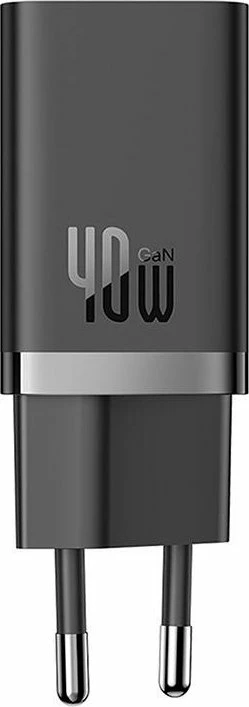 Karikues Baseus GaN5 CCGP180101 40W, 2x USB-C, 3A, i zi