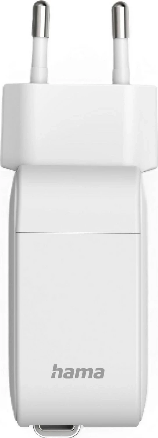 Karikues Hama GaN 65W, 2x USB-C, i bardhë