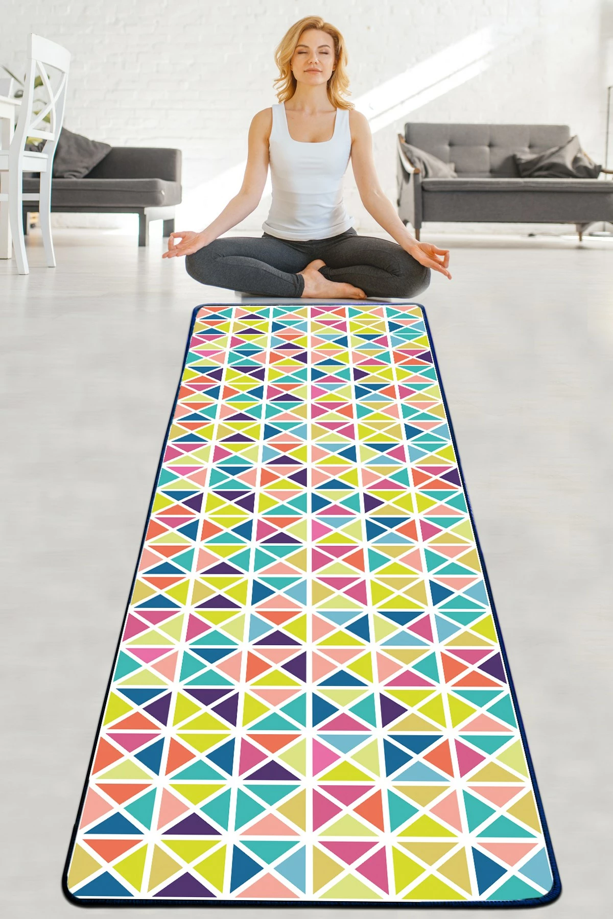 Qilim yoga, Vital And Vivid, shumëngjyrësh, 60x200cm