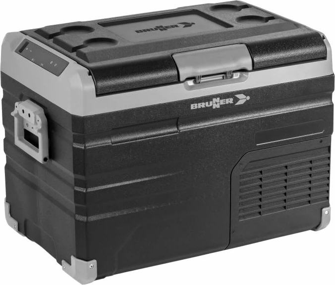 Ftohës portativ BRUNNER Polarys Freeze DZ 35L (0826049N), Dual Zone, gri e çelët/gri e errët