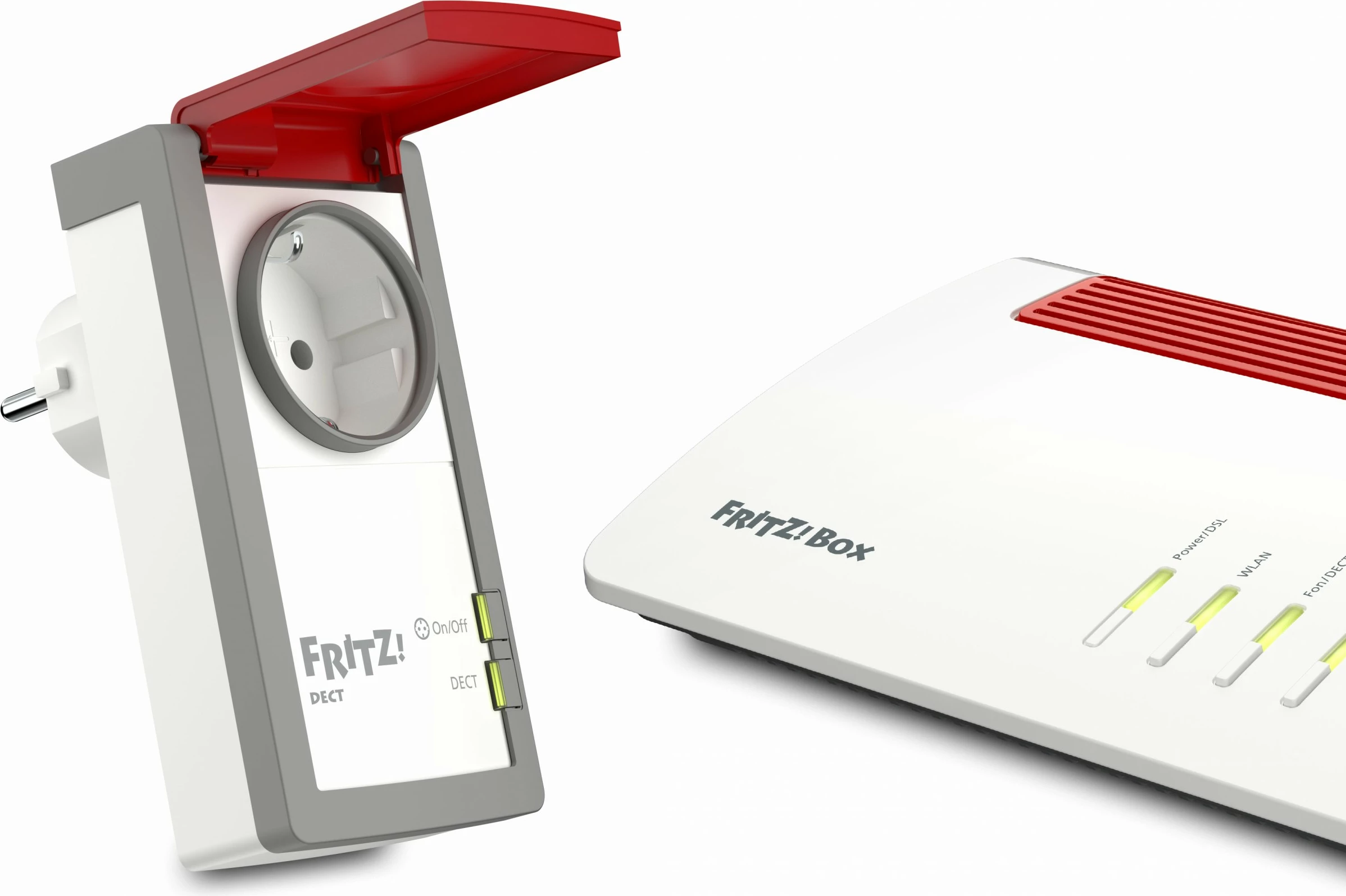 Prizë smart AVM FRITZ!DECT 210, wireless, 3450 W, IP44, e bardhë