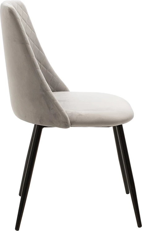 Karrige Giselle kadife gri-këmbë zeza