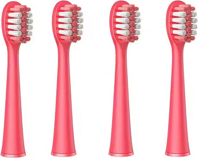 Koka zëvendësuese për furçë dhëmbësh Bitvae K7S, set 4 copë, Rozë