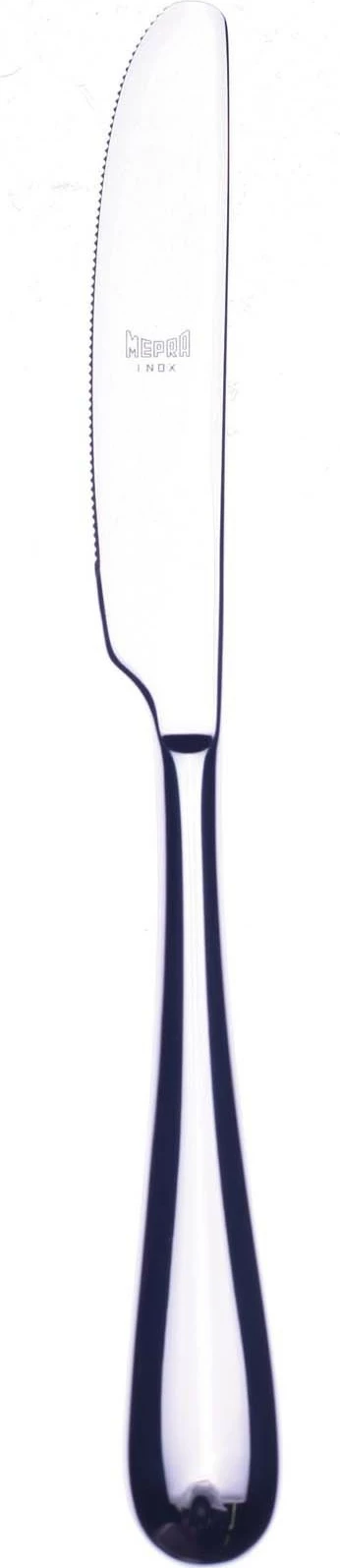 Thikë ëmbëlsire Mepra Natura 18/10 inoks 4 mm dorezë e plotë, argjendtë