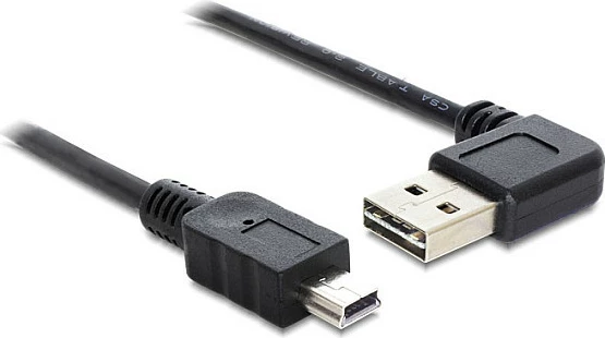 Kabllo USB DeLOCK USB 2.0 A në Mini-USB (EASY-USB), 3m, e zezë