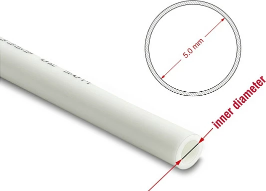 Tub pneumatik DeLOCK 8 x 5 mm, 50 m, i bardhë
