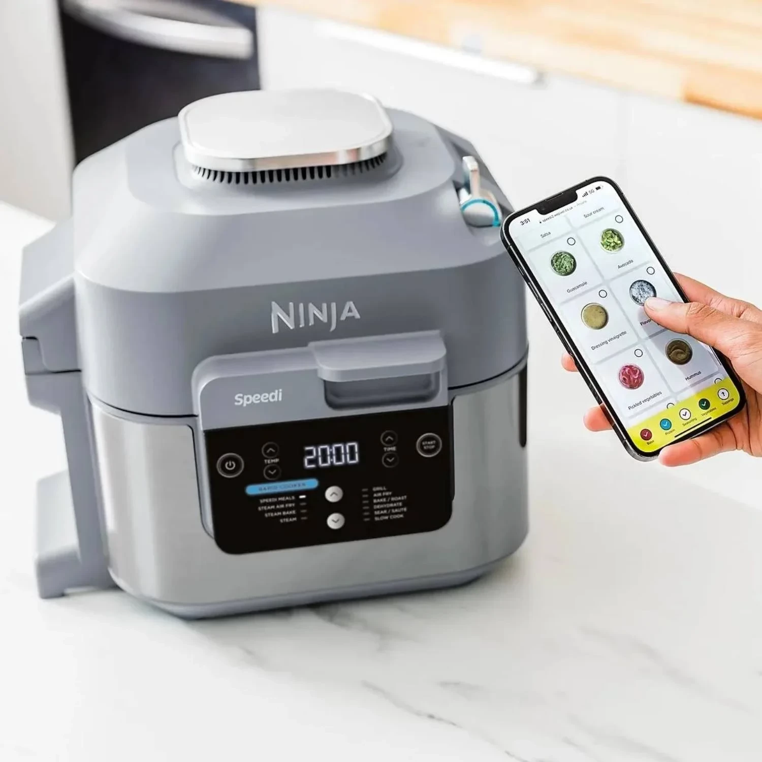 Multicooker Ninja ON400EU 5.7L 1760W 10-në-1 gri