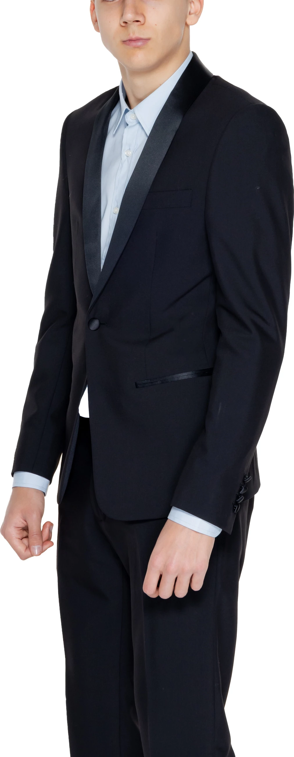 Sako elegante për meshkuj Antony Morato MMJS00034-FA600255, e zezë [Madhësia: 3XL]