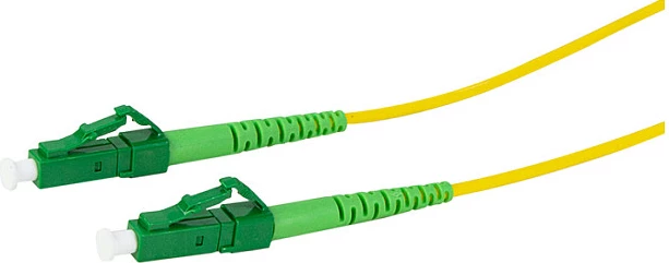 Kabllo fiber optike LogiLink, OS2 SM G.657.A2, LC/APC–LC/APC, 2 m, e verdhë
