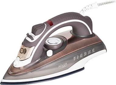 Hekur avulli Adler AD 5030, Pllakë qeramike, 3000 W, Ngjyrë bronzi