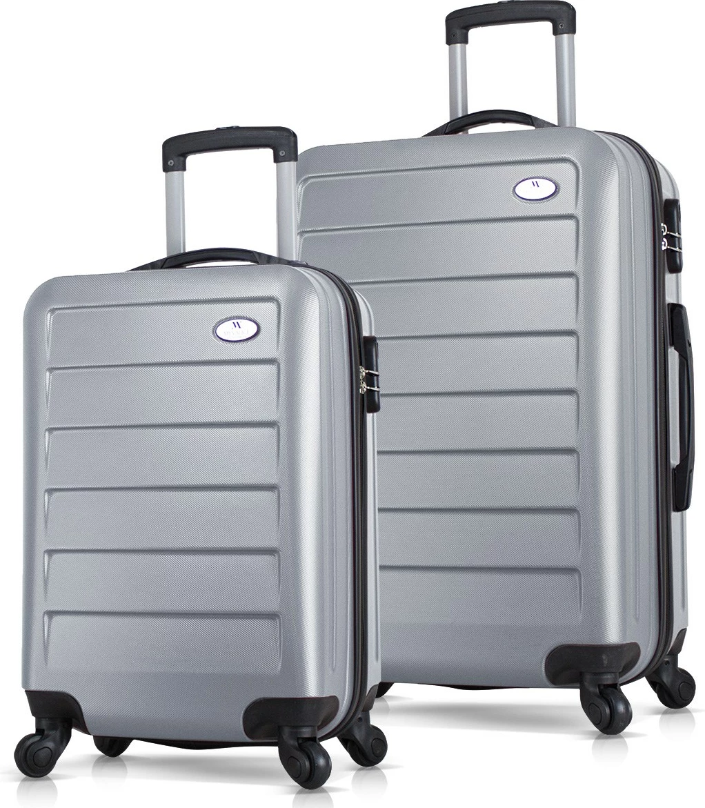 Set valixhesh (2 copë), ngjyrë gri, Zoozie Bags, 4773