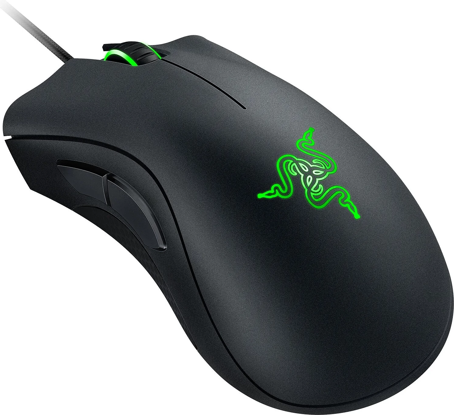 Maus gaming Razer DeathAdder Essential 6400 DPI, 6 butona, USB me kabëll, RGB, i zi 2