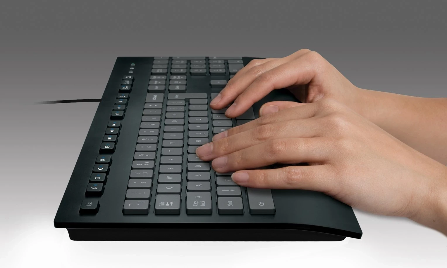 Tastierë Logitech K280e për Biznes, e Zezë