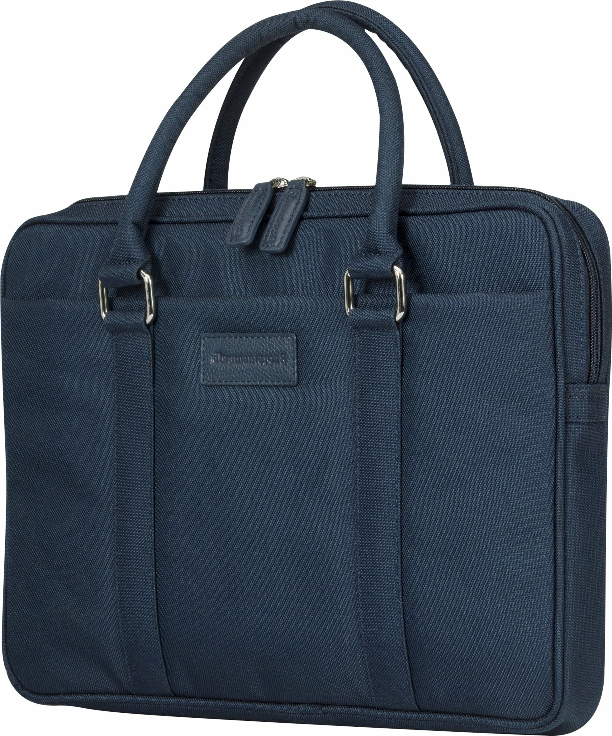 Çantë laptopi dbramante1928 Stelvio Slim Bag Pure 14" lëkurë full-grain, navy