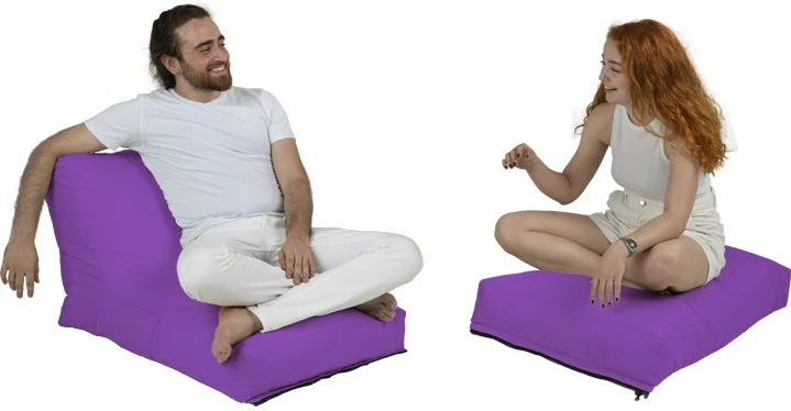 Qese për ulje në kopsht, ngjyrë vjollcë, Siesta Sofa Bed Pouf