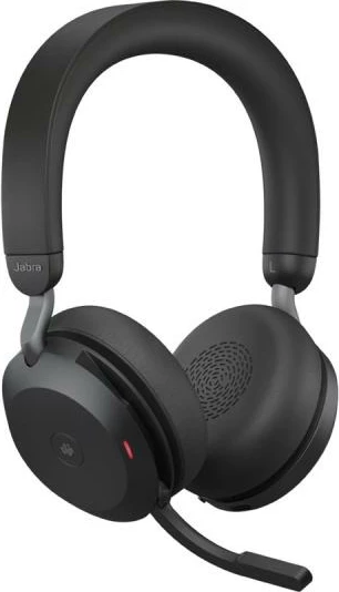 Kufje Jabra Evolve2 75 MS Stereo Bluetooth USB-A, ANC, rreze 30 m, e zezë (27599-999-999)