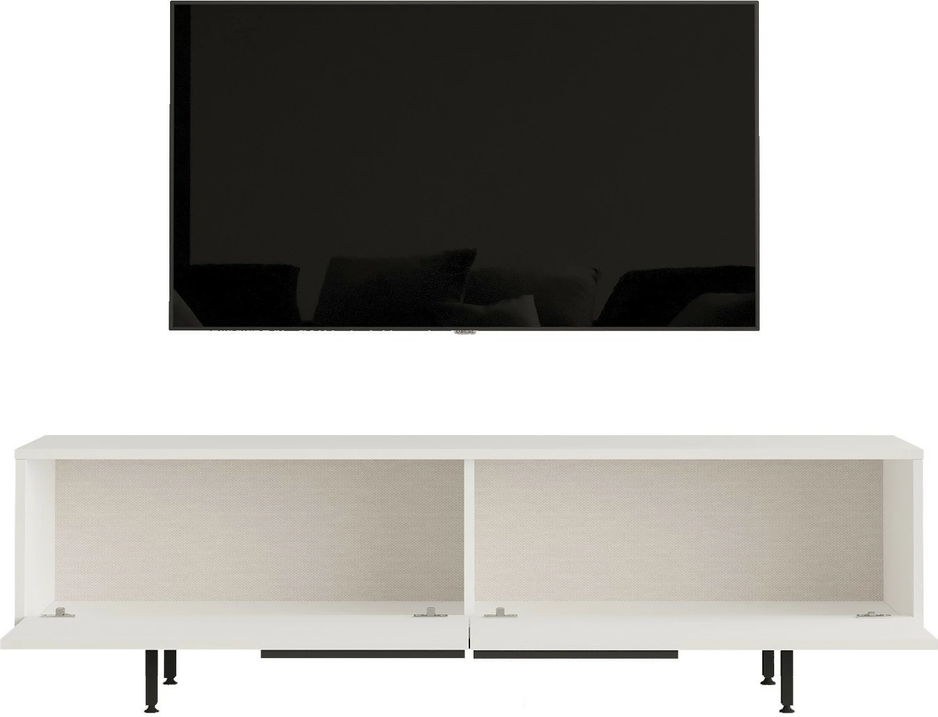 TV komodë Hanah Home, On1-W, ngjyrë e bardhë