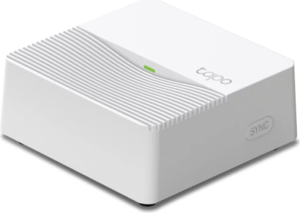 Hub smart, TP-LINK Tapo H200, 64+4 pajisje, microSD deri 512GB, Wi‑Fi 2.4GHz, e bardhë