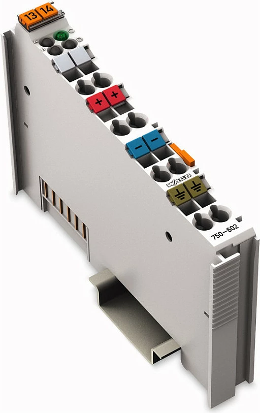 Modul furnizimi potenciali WAGO 750-602, 24V DC, 10A, gri